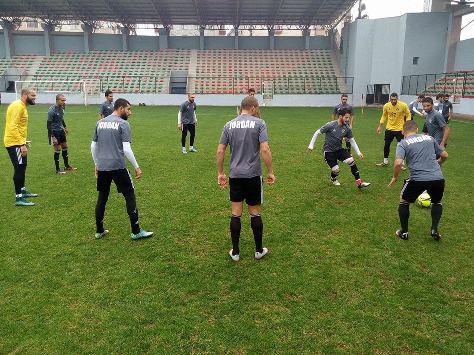 من تدريبات النشامى اليوم 