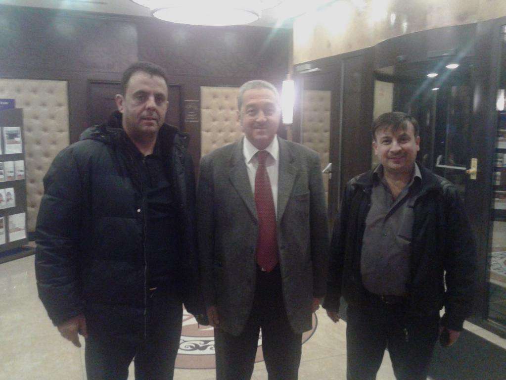 السفير الأردني الجوارنة يتوسط المقبل والصباغ