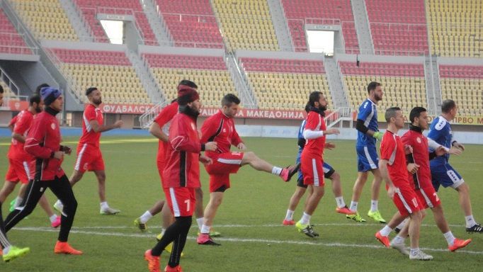 جانب من التدريبات