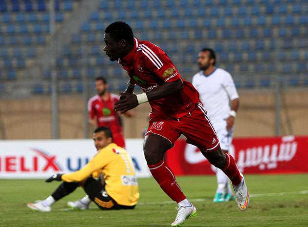  بيتر ايبيمبوي عندما كان لاعبا للاهلي