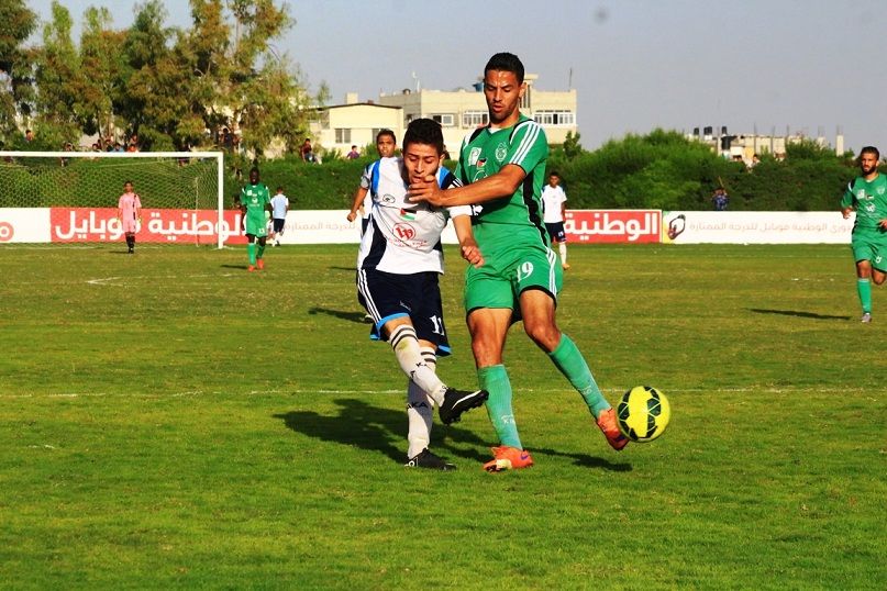 لقطة من لقاء الشجاعية والهلال
