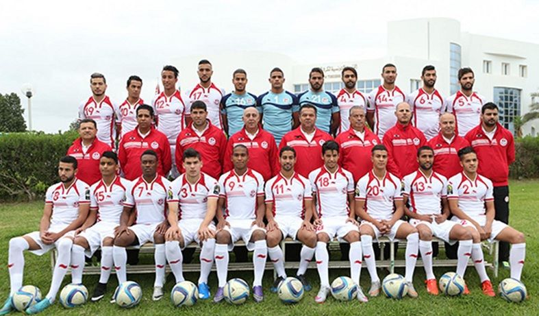 منتخب تونس الاولمبي المشارك في كاس افريقيا للامم بالسينغال 