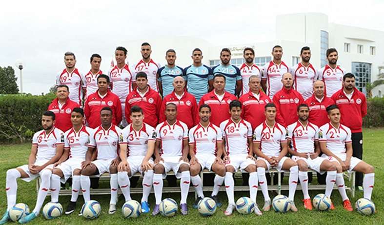منتخب تونس الاولمبي المشارك في كاس افريقيا للامم بالسينغال 