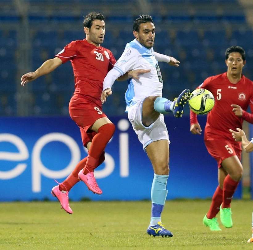 من لقاء الجزيرة والفيصلي 