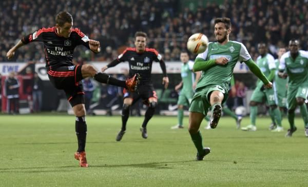 من لقاء فيردر بريمن وهامبورج