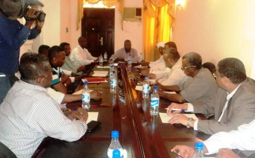 جانب من اجتماع المريخ