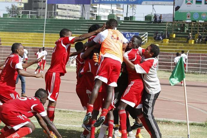 فرحة المنتخب السوداني