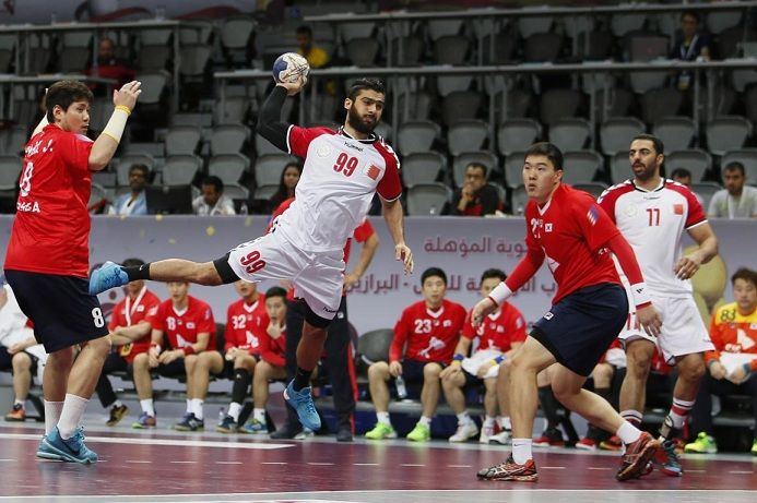 لقطة لمنتخب البحرين في التصفيات السابقة 