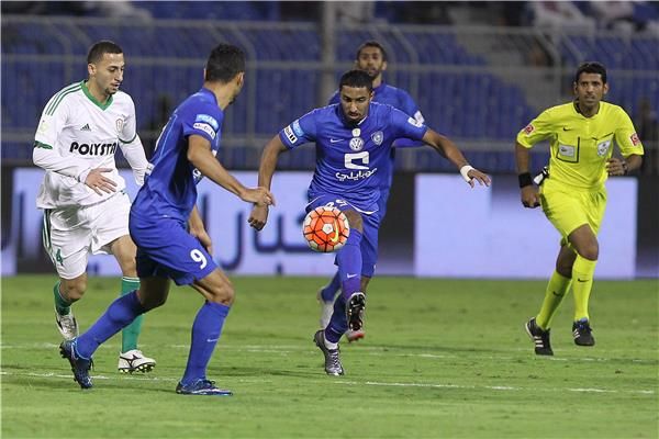 جانب من لقاء الهلال ونجران