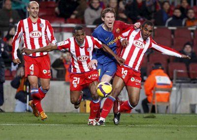 برشلونة لعب المباراة بتشكلة ضمت عددا من لاعبي الاحتياط