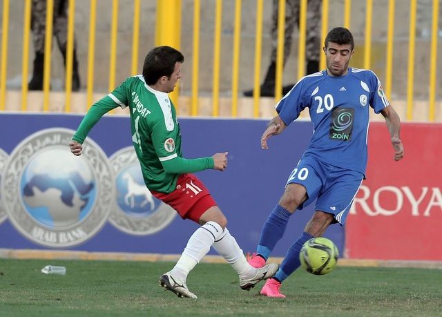 من لقاء الرمثا والوحدات