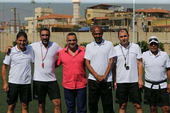 الجهاز الفني لفريق الأنصار