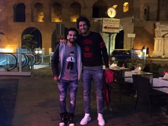 أحمد حجازي برفقة محمد صلاح