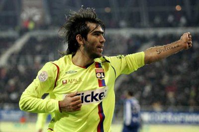 الاعب دلجادو بعد تسجيلة هدف الفوز 