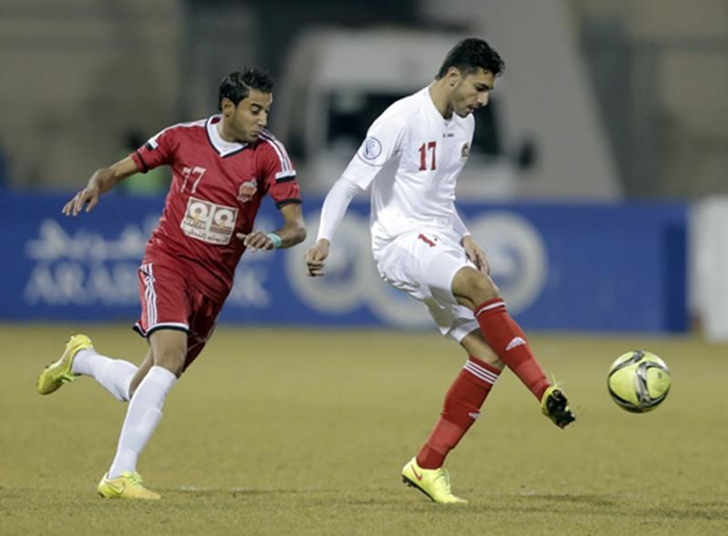 من مباراة الجزيرة والاصالة