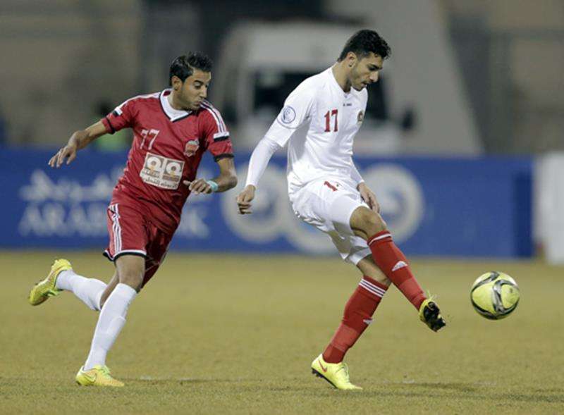 من مباراة الجزيرة والاصالة