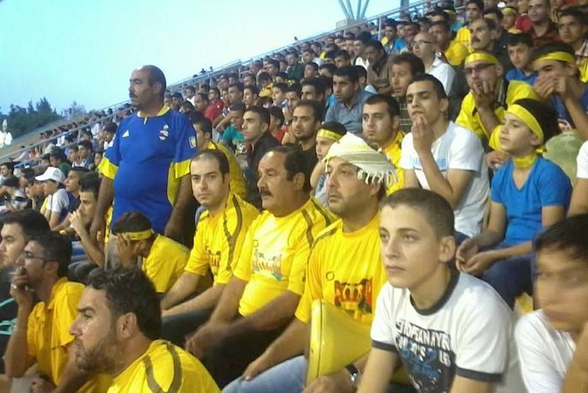 جماهير الحسين حزينة بعد الخروج من الكأس
