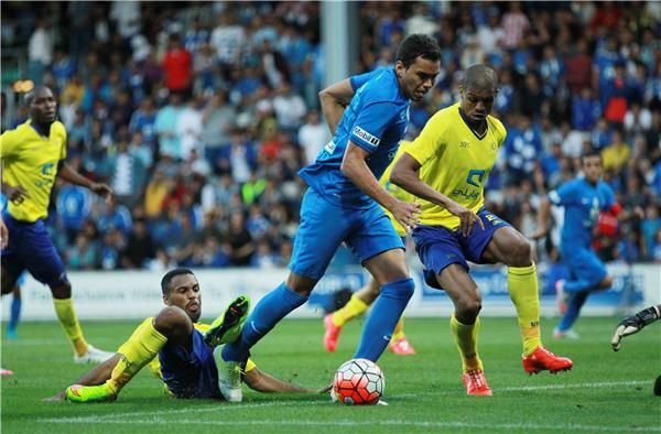 من لقاء سابق بين النصر والهلال