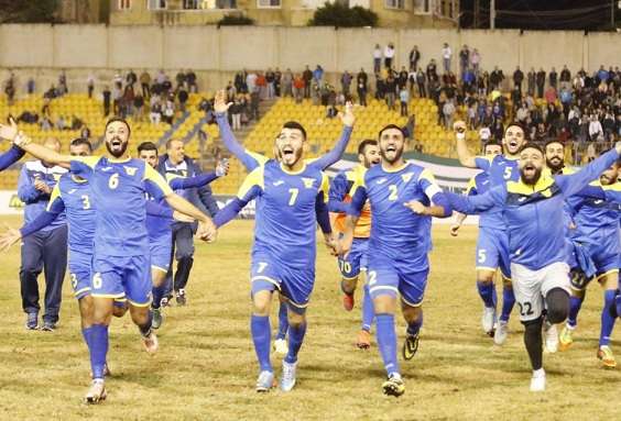 من مباراة الصفاء والأنصار الأحد