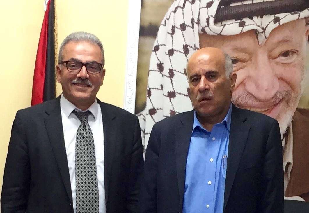 الرجوب يستقبل أبو رمضان