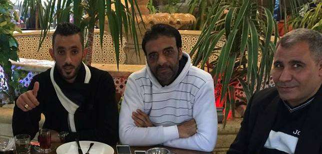 نعمان مع وكيل أعماله السيلاوي اليوم