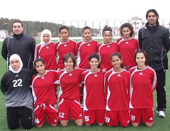 الفريق النسوي لنادي شباب الاردن وبعدسة كووورة