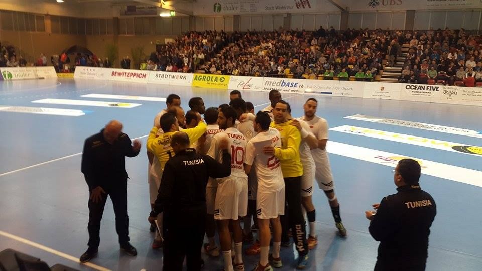 منتخب تونس لليد في زوريخ 