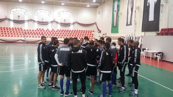 من تدريبات منتخب الأردن خلال معسكر الإمارات 