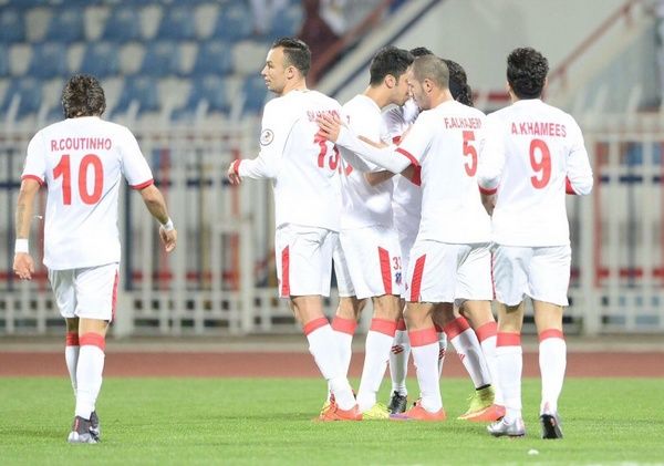 فرحة لاعبي الكويت بالفوز