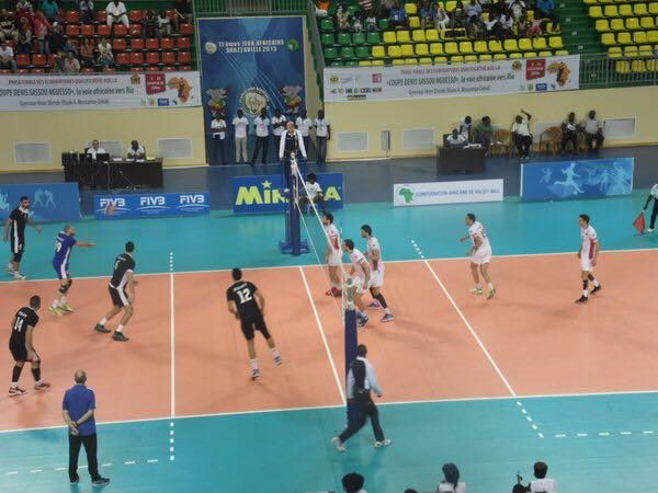 من مباراة  هذا المساء بين تونس ومصر في برازافيل  