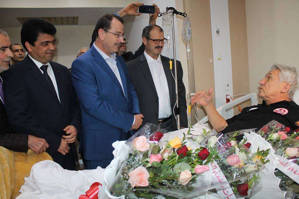 من زيارة وزير الرياضة التونسي لكاسبارجاك 