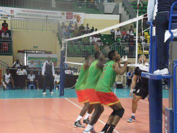 من مباراة مصر والكاميرون ببرازافيل 