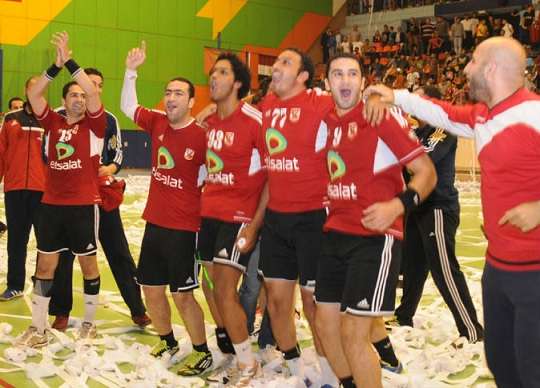 فريق الاهلي لكرة اليد .. ارشيفية