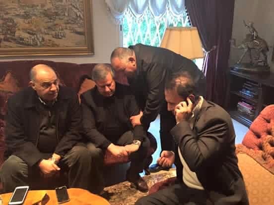 حمدي المؤدب في منزل سليم شيبوب 