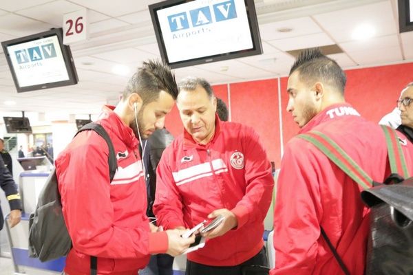 من رحلة منتخب تونس الى كيغالي