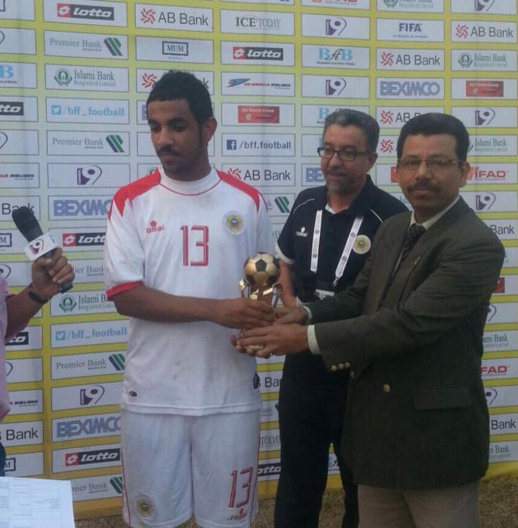 تكريم أفضل لاعب أنور علي