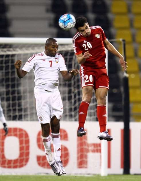 من لقاء الاردن والامارات