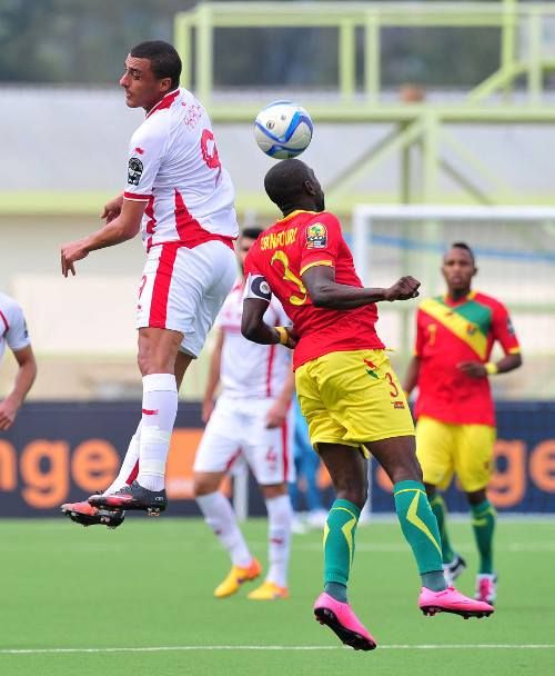 احمد العكايشي في مباراة اليوم ضد غينيا  