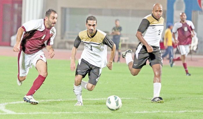 جانب من لقاء سابق بين برقان والنصر