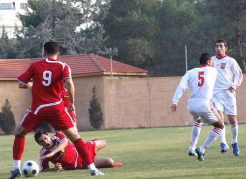 إعاقة لاعب شباب الأردن عبدالله ذيب صاحب هدف التعادل