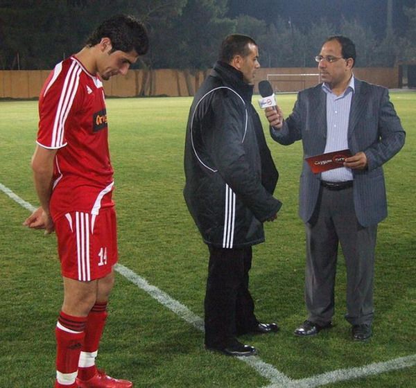 لقاء شبكة راديو وتلفزيون العرب ART مع المدرب الجديد جمال أبو عابد واللاعب عبدالله ذيب
