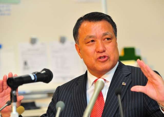 الرئيس الجديد للاتحاد الياباني كوزو تاشيما