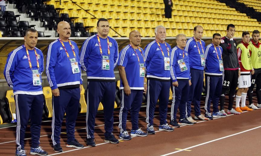 الجهاز الفني والتدريبي لمنتخب الأردن الاولمبي