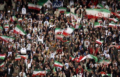 جانب من الجمهور الإيراني في اللقاء