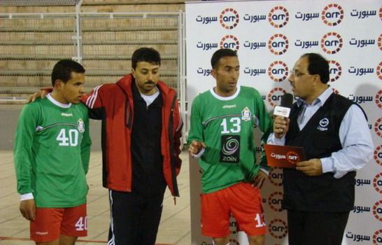 لقاء راديو وتلفزيون العرب art مع اللاعب رأفت علي وعامر الحويطي والمدرب جمال محمود