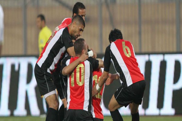 فرحة لاعبي طلائع الجيش