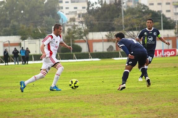 لقاء غزة الرياضي والهلال
