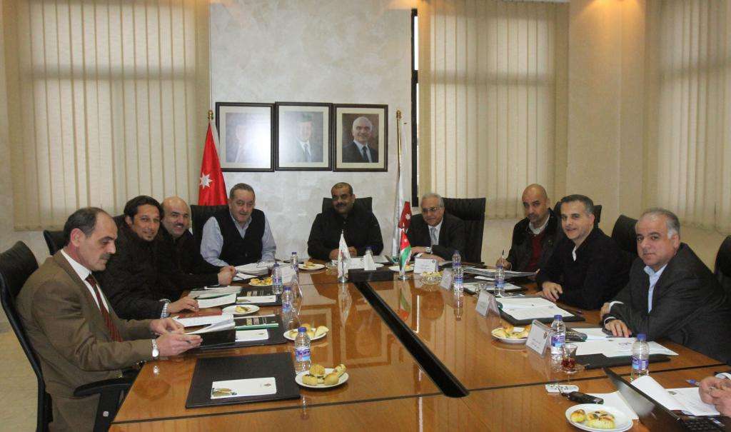 من اجتماع الهيئة التنفيذية للاتحاد الأردني