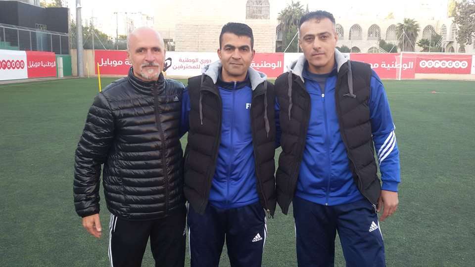 الجهاز الفني الجديد لأهلي الخليل ومعهم ابراهيم منصور