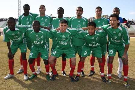 فريق خليج سرت فى مباراة اليوم 